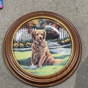 Man’s best friend plate collection by Linda Picken
